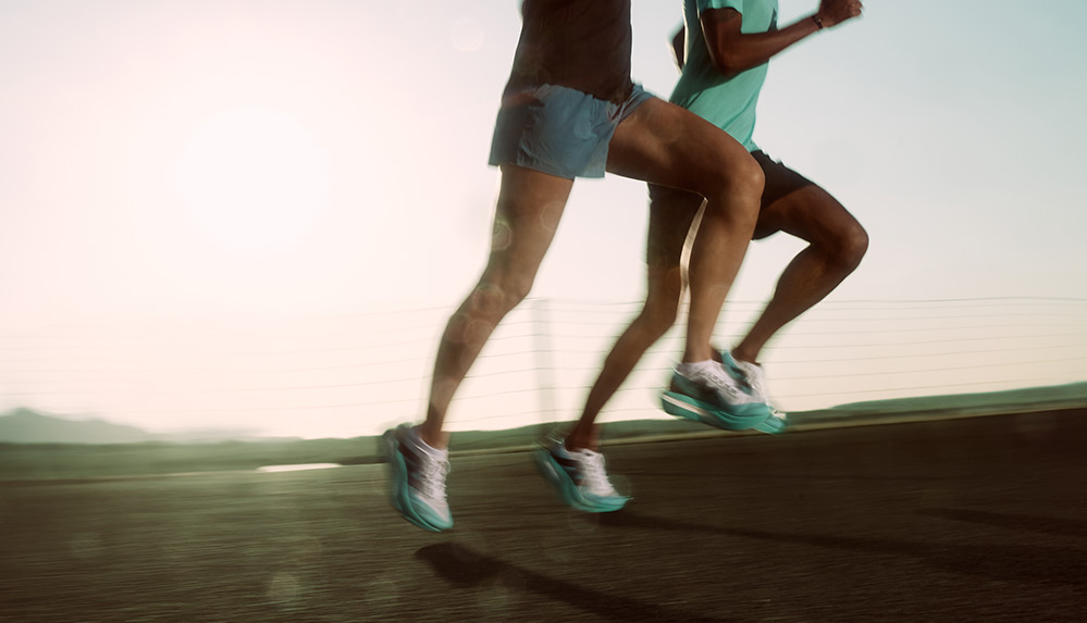 Wedstrijdschoenen voor een snelle marathontijd